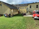 Räumungsübung in der Volksschule Göpfritz/Wild