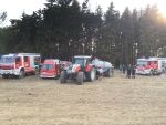 Waldbrand in Sparbach