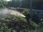 Bahndammbrand auf der Franz-Josephs-Bahn
