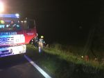 Verkehrsunfall mit Menschenrettung auf der LB2 in der Wild