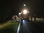 Verkehrsunfall mit Menschenrettung auf der LB2 in der Wild