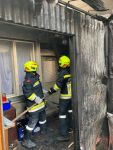 Scheunenbrand in Scheideldorf