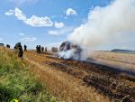 Fahrzeugbrand im Ortsgebiet von Göpfritz/Wild