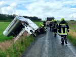 Schwierige Wohnmobilbergung im Auwiesenweg