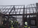 Brand eines landwirtschaftlichen Anwesens in Altpölla