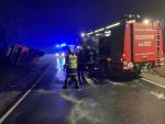 Fordernde nächtliche LKW Bergung auf der L55
