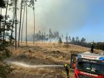 Waldbrand am TÜPL Allentsteig