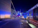 Brand im Pelletswerk