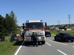 Verkehrsunfall mit Menschenrettung auf der LB2 in Göpfritz/Wild
