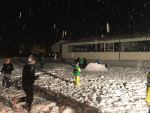 Spaß im Schnee mit der Feuerwehrjugend